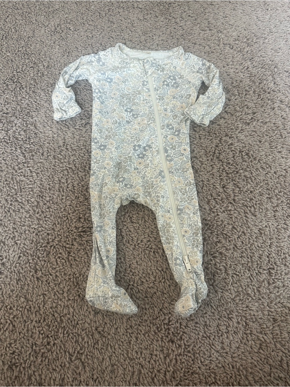 Quincy Mae Floral Bamboo Newborn Sleeper